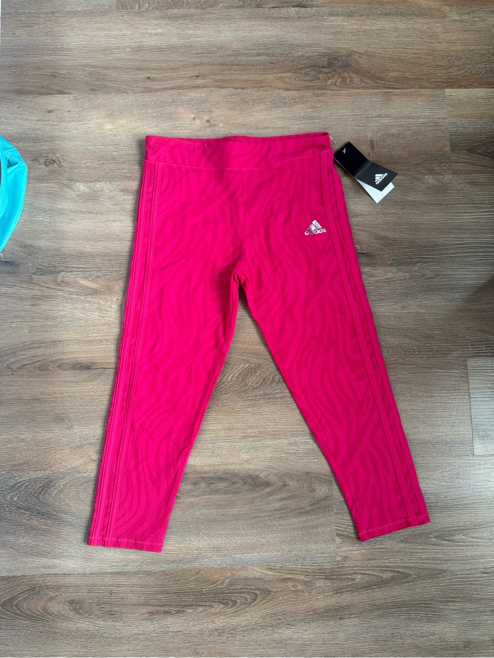 adidas Bright Pink Athletic Leggings